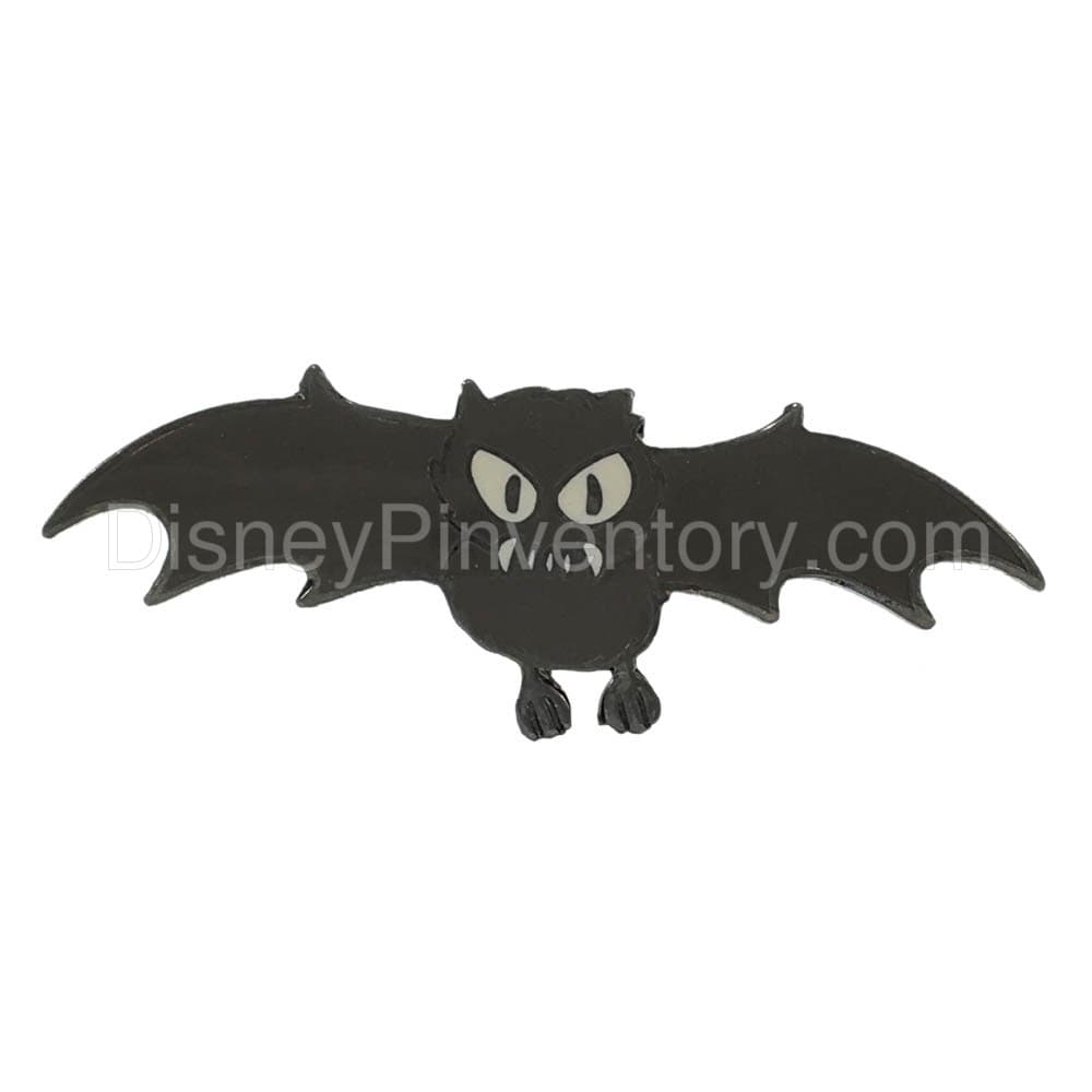 Disney Animated Short "The Haunted House" Boxed Pin Set #4 - Bat Pin - Pin 1000