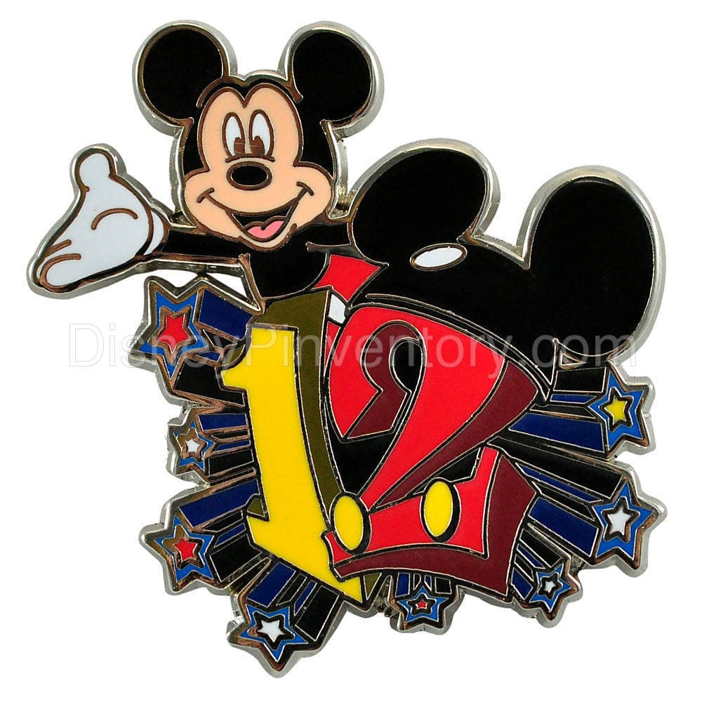 Walt Disney World - Starter Set - 2012 - Mickey Pin - Pin 10072