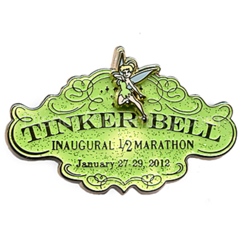 Tinker Bell Inaugural 1/2 Marathon - Logo - Pin 10199