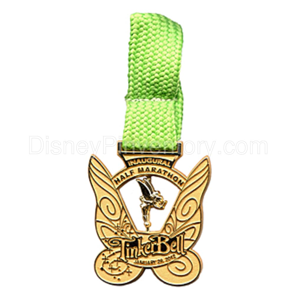 Tinker Bell Inaugural 1/2 Marathon - Medal - Pin 10200