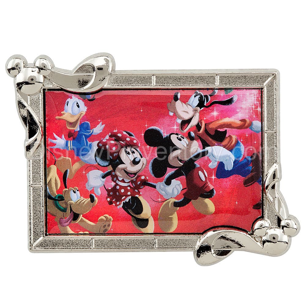 Disney Store 25th Anniversary Character Collector's Pin Set -- 4-Pc. Fab 5 Pin - Pin 10203