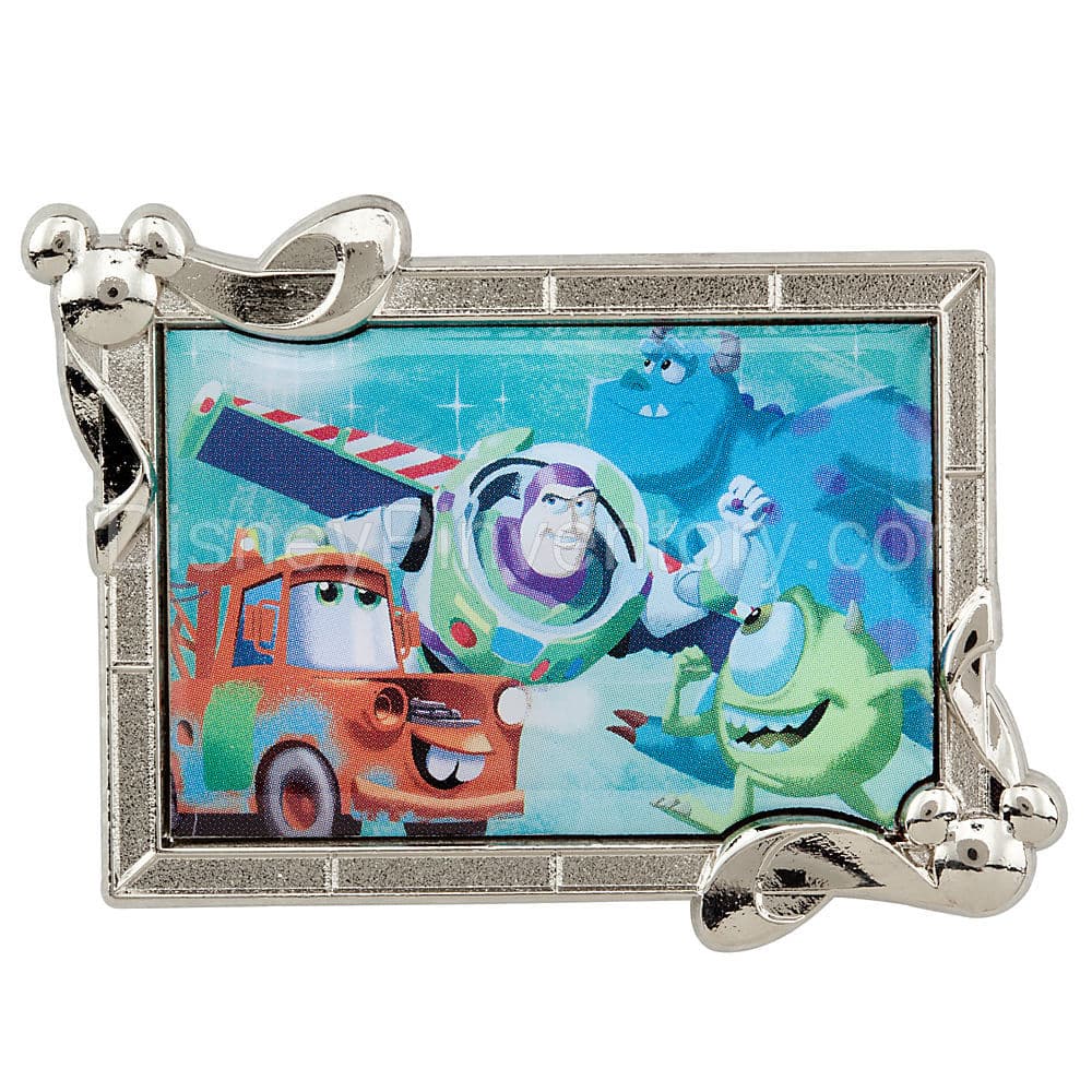 Disney Store 25th Anniversary Character Collector's Pin Set -- 4-Pc. Pixar Pals Pin - Pin 10206