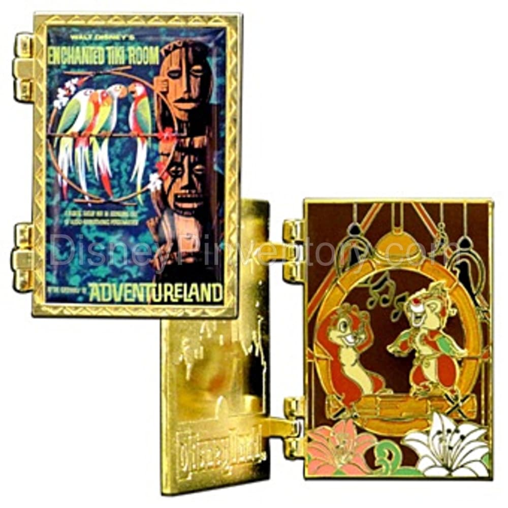 Disneyland Resort Attraction Poster Series - Enchanted Tiki Room - Pin 10393