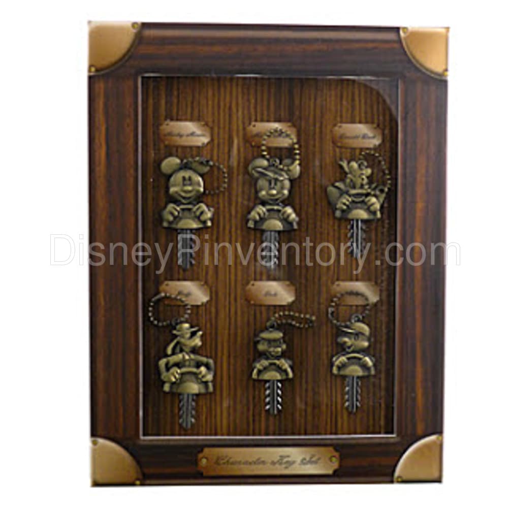 Gear Up For Adventure Car Show Pin Trading Event - Character Key Set - Pin 10403