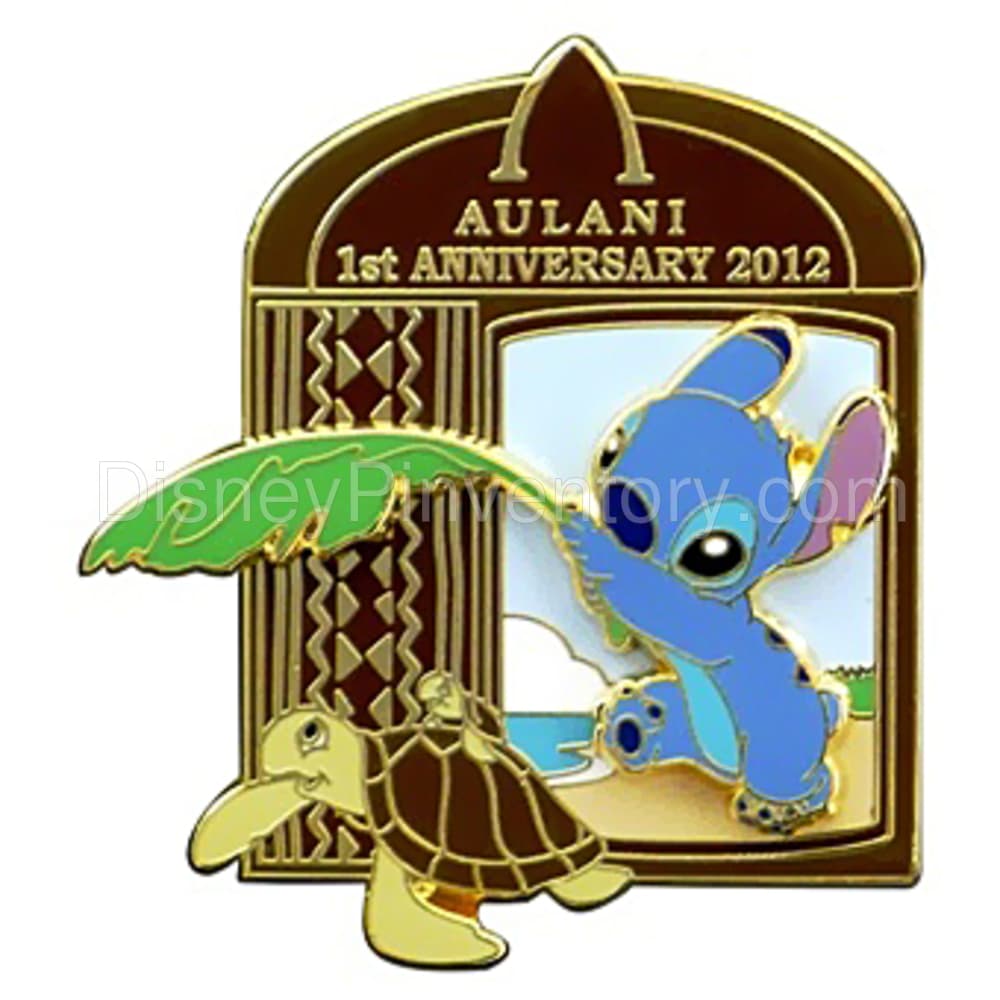 Aulani 1st Anniversary Pin - Stitch - Pin 10406