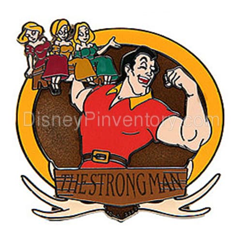 Mickey's Circus Sinister Sideshows Mystery Set - Gaston Pin - Pin 10434