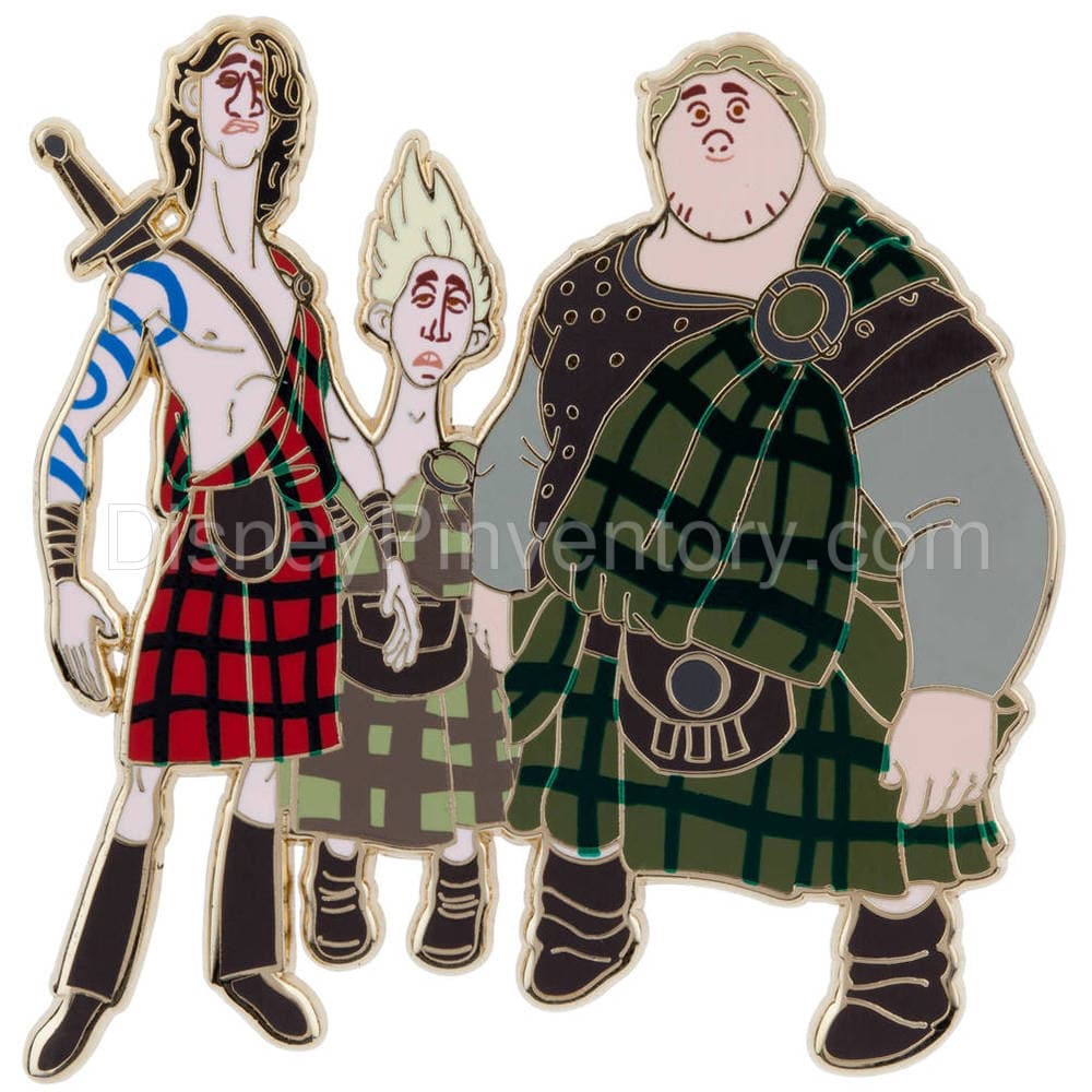 Brave Pin Set - Young Lords Dingwall, MacGuffin, and McIntosh Pin - Pin 10527