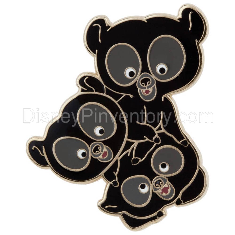 Brave Pin Set - Harris, Hubert and Hamish as Bears Pin - Pin 10528