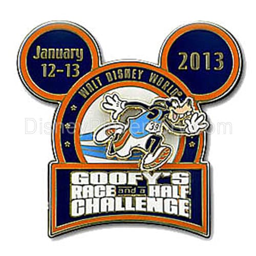 2013 Walt Disney World Resort Goofy Race & A Half Pin - Pin 10679