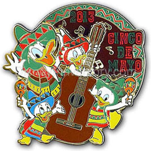 2013 Cinco De Mayo - Donald & Nephews - Pin 10805