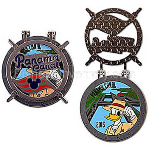 Panama Canal Crossing 2013 - Donald Duck at the Panama Canal - Pin 10826