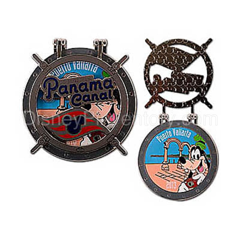 Panama Canal Crossing 2013 - Goofy in Puerto Vallarta - Pin 10827