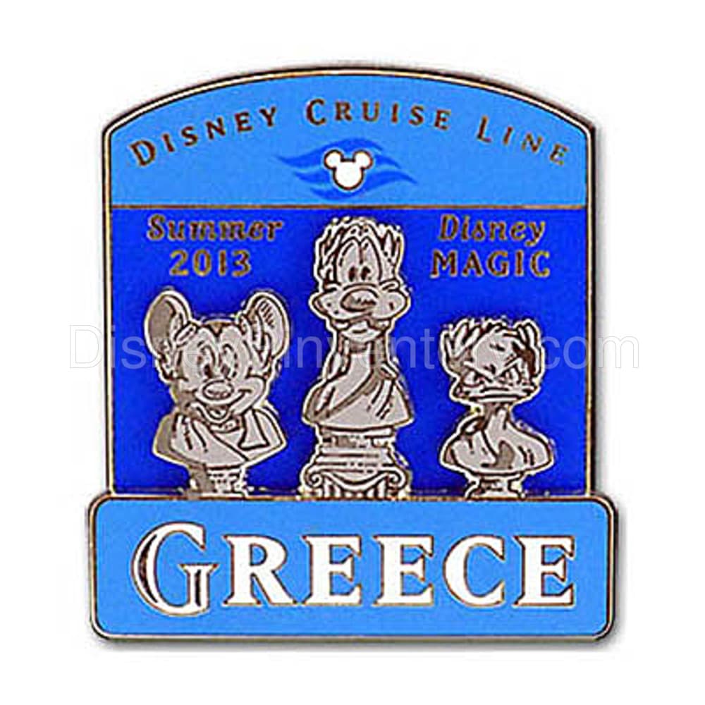 Disney Cruise Line Mediterranean Greece Pin - Pin 10889