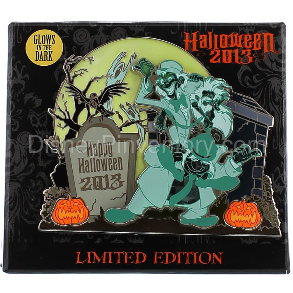 Disney Theme Park Merchandise Online Exclusive Halloween 2013 Jumbo Pin - Pin 10951