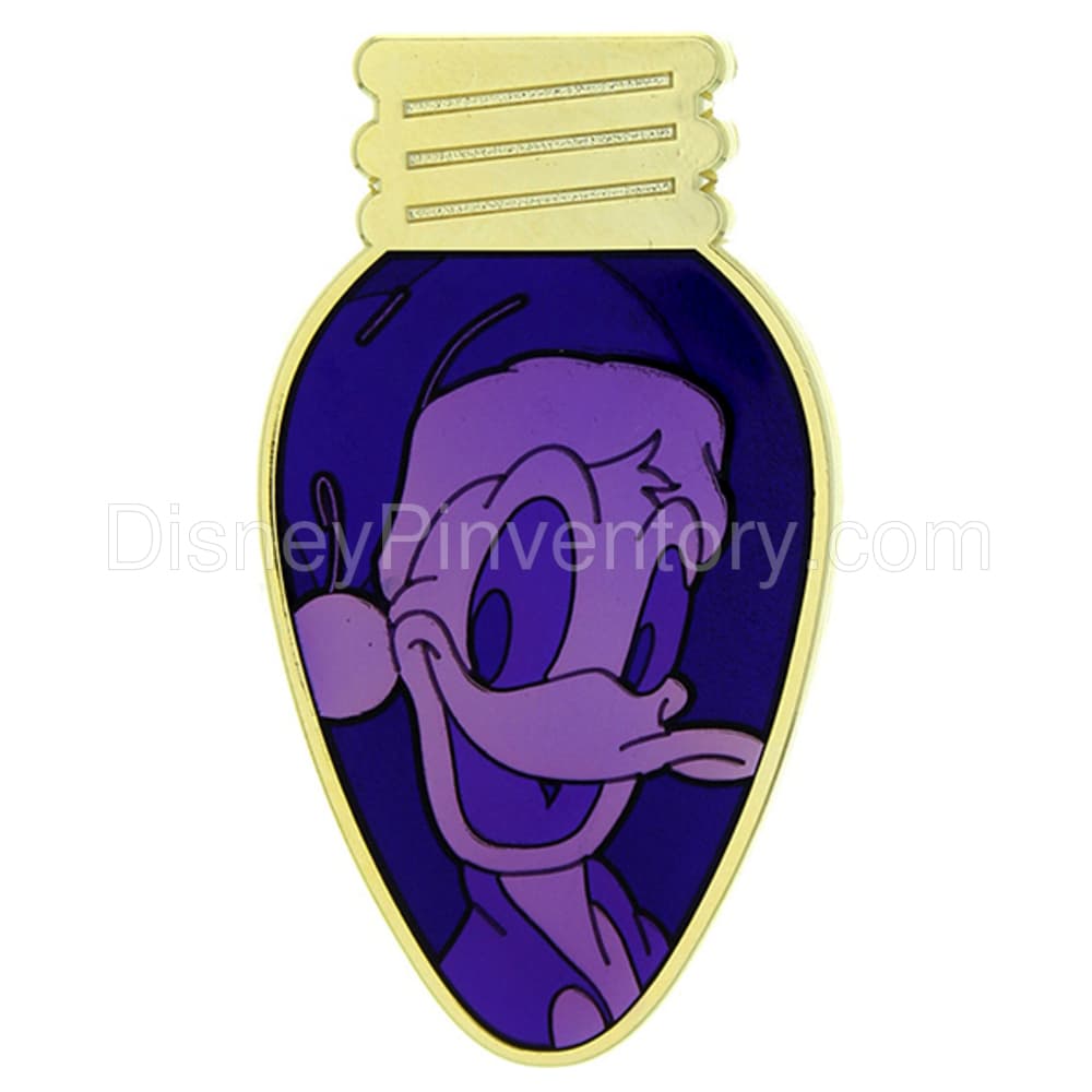 Christmas Light Bulb Mystery Set - Donald Duck - Pin 11010