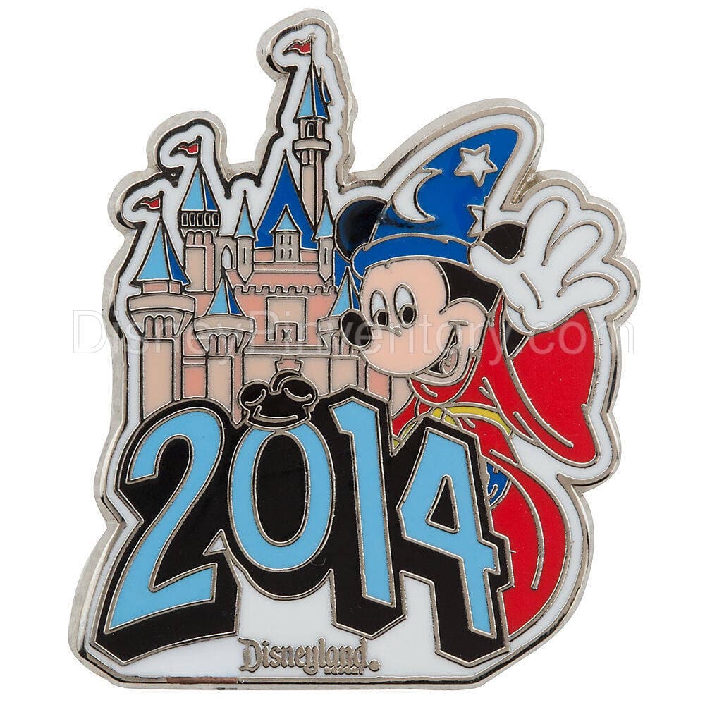 2014 Disneyland Resort Pin Trading Starter Set - Sorcerer Mickey Pin - Pin 11040