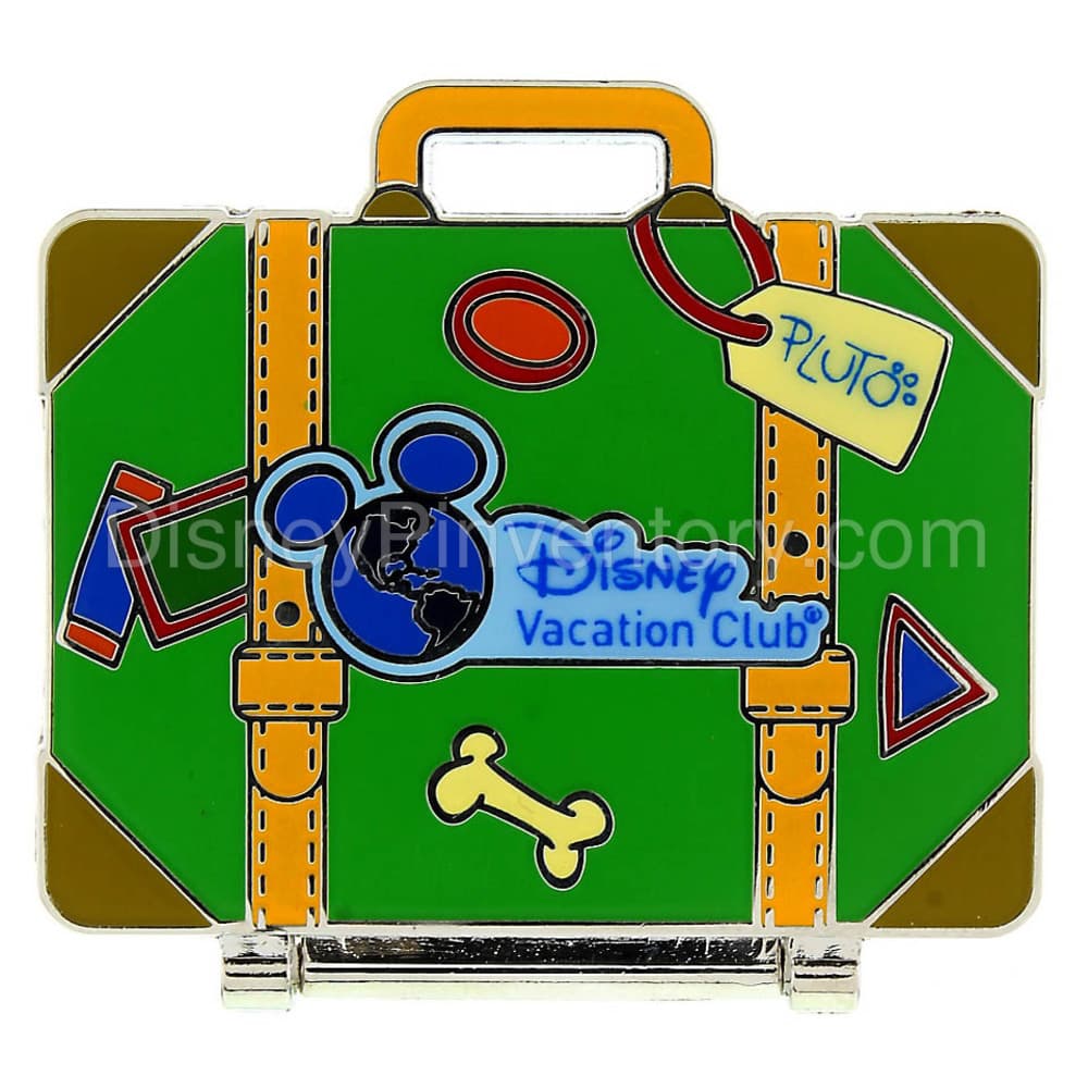 Disney Vacation Club Pluto Luggage Pin - Pin 11078
