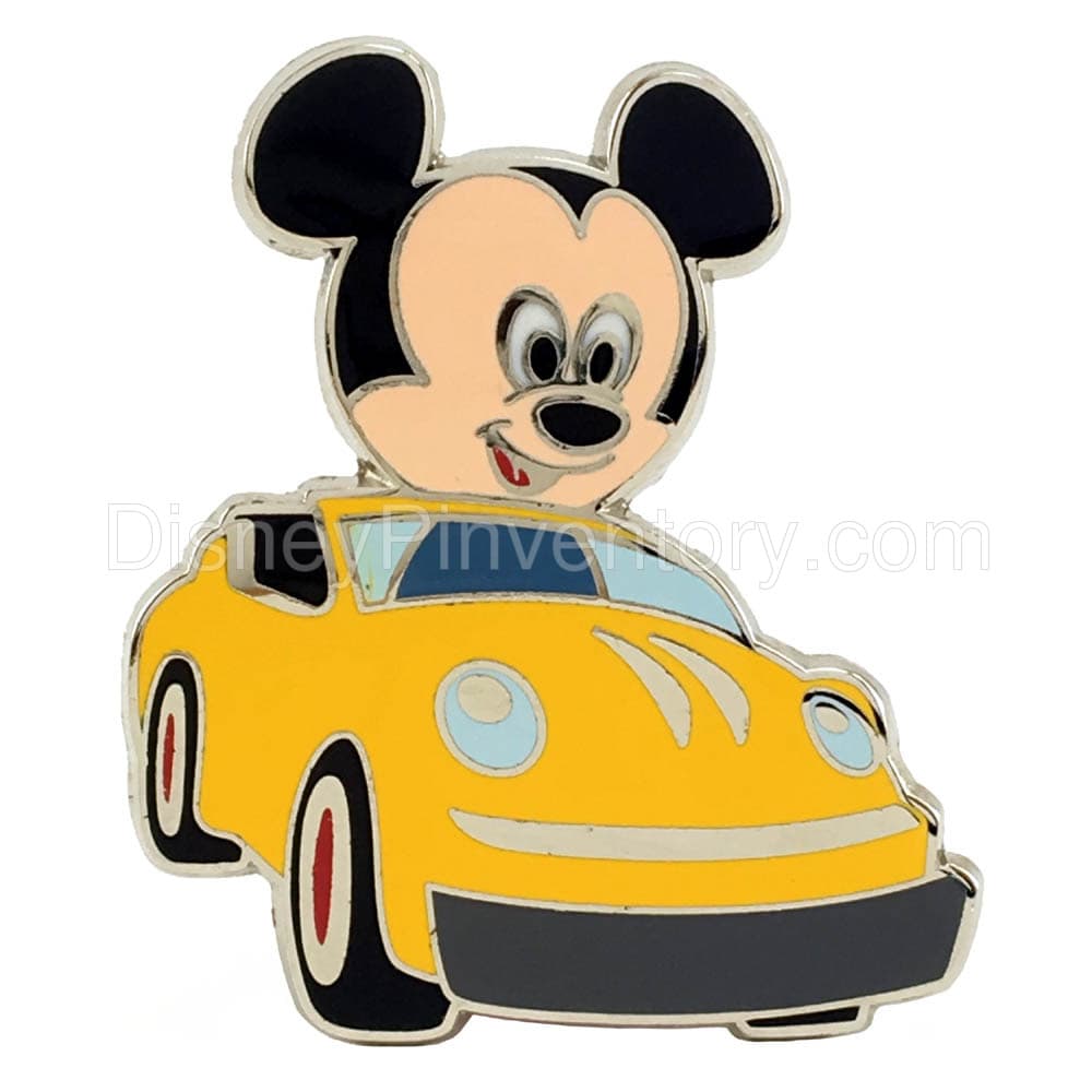 Promotion Starter Set - Baby Characters in Attraction Vehicles - Mickey Autopia - Pin 11079