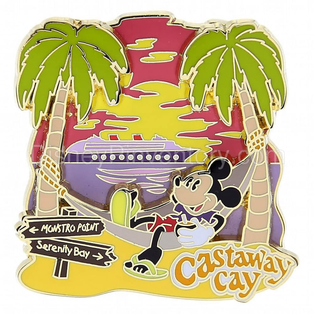 Disney Cruise Line - Castaway Cay - Pin 11275