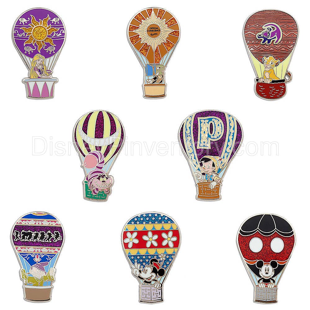Hot Air Balloons Mystery Set - Adventure is out there! - Pin 11357