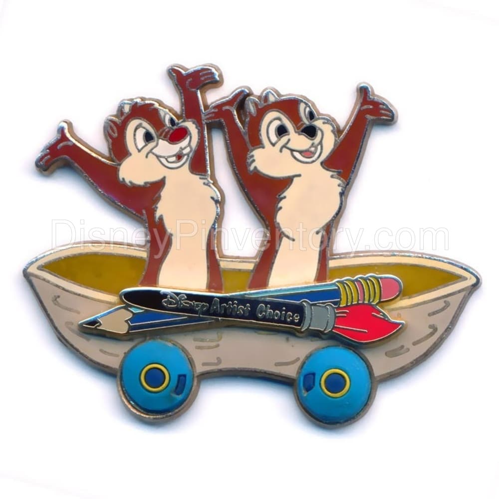 Mickey's Toontown of Pin Trading Event - Chip & Dale - Artist Choice - RSP #15 - Pin 1192