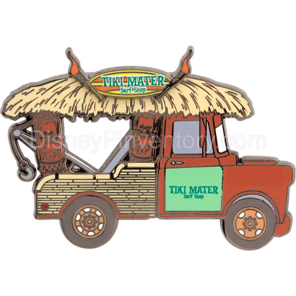 D23 Expo 2015: Disney Pixar Cars Box Pin Set - Mater Pin - Pin 11978