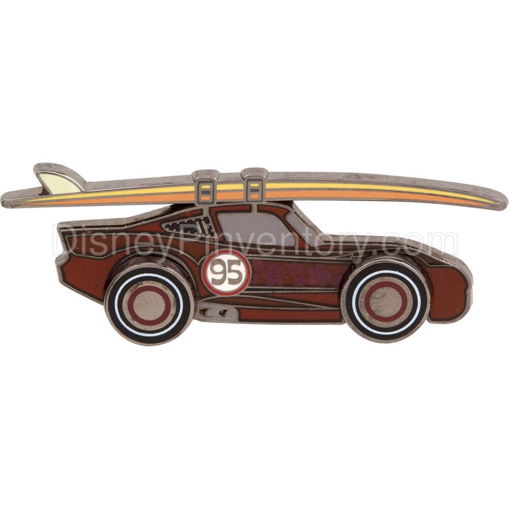 D23 Expo 2015: Disney Pixar Cars Box Pin Set - Lightning McQueen Pin - Pin 11979