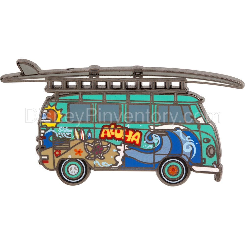 D23 Expo 2015: Disney Pixar Cars Box Pin Set - Fillmore Pin - Pin 11980