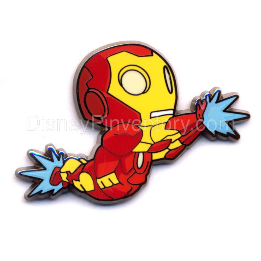 Iron Man Pin Set - Iron Man Flying Pin - NYCC 2015 - Marvel Exclusive - Pin 12019