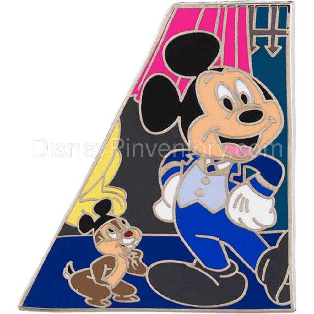 60th Diamond Celebration Mystery Puzzle Collection Series Two - Mickey & Dale - Pin 12066