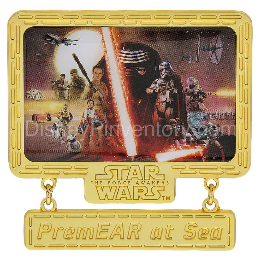 Disney Cruise Line - Star Wars: The Force Awakens  - PremEAR at Sea - Pin 12101
