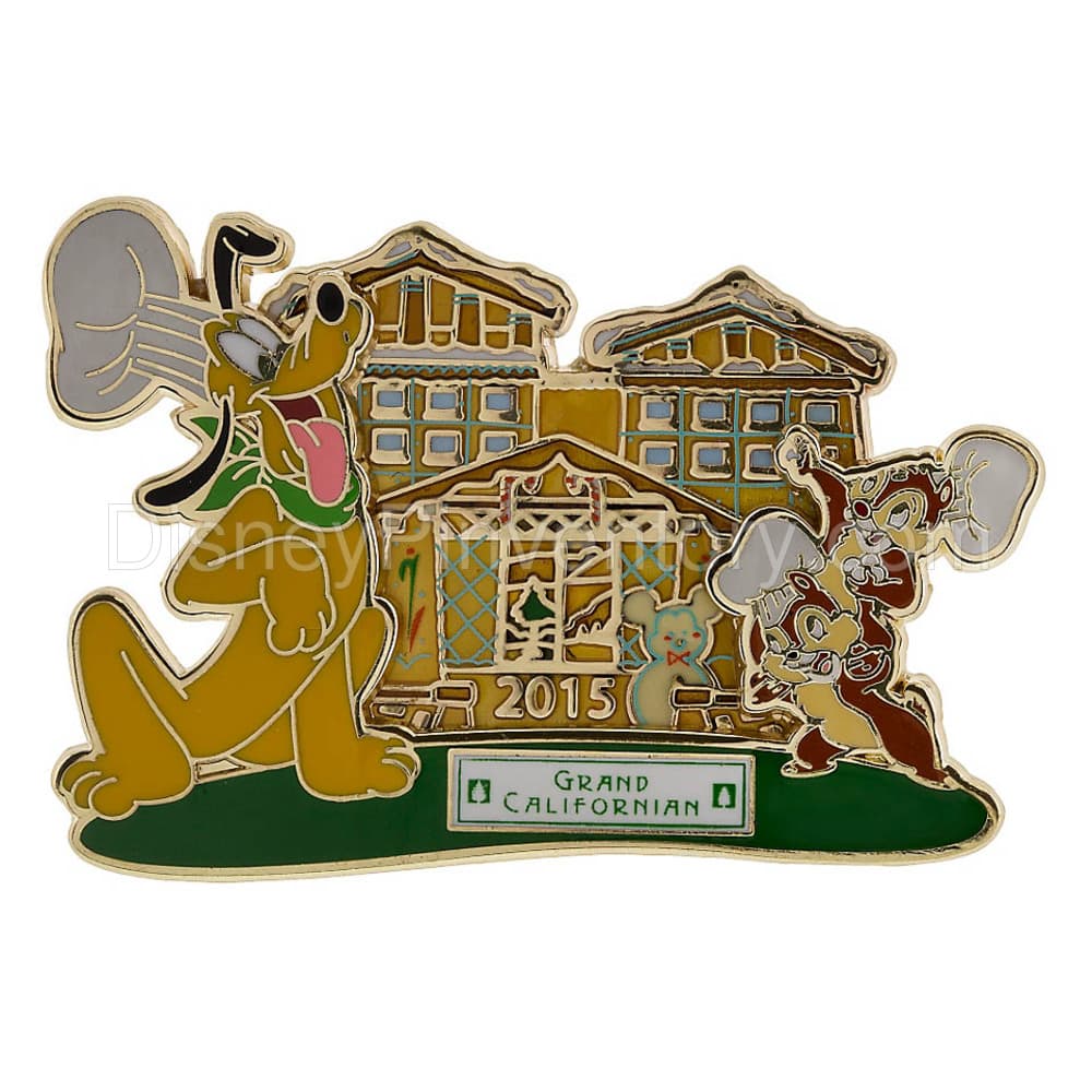 Gingerbread House Collection 2015 - Grand Californian - Pin 12118