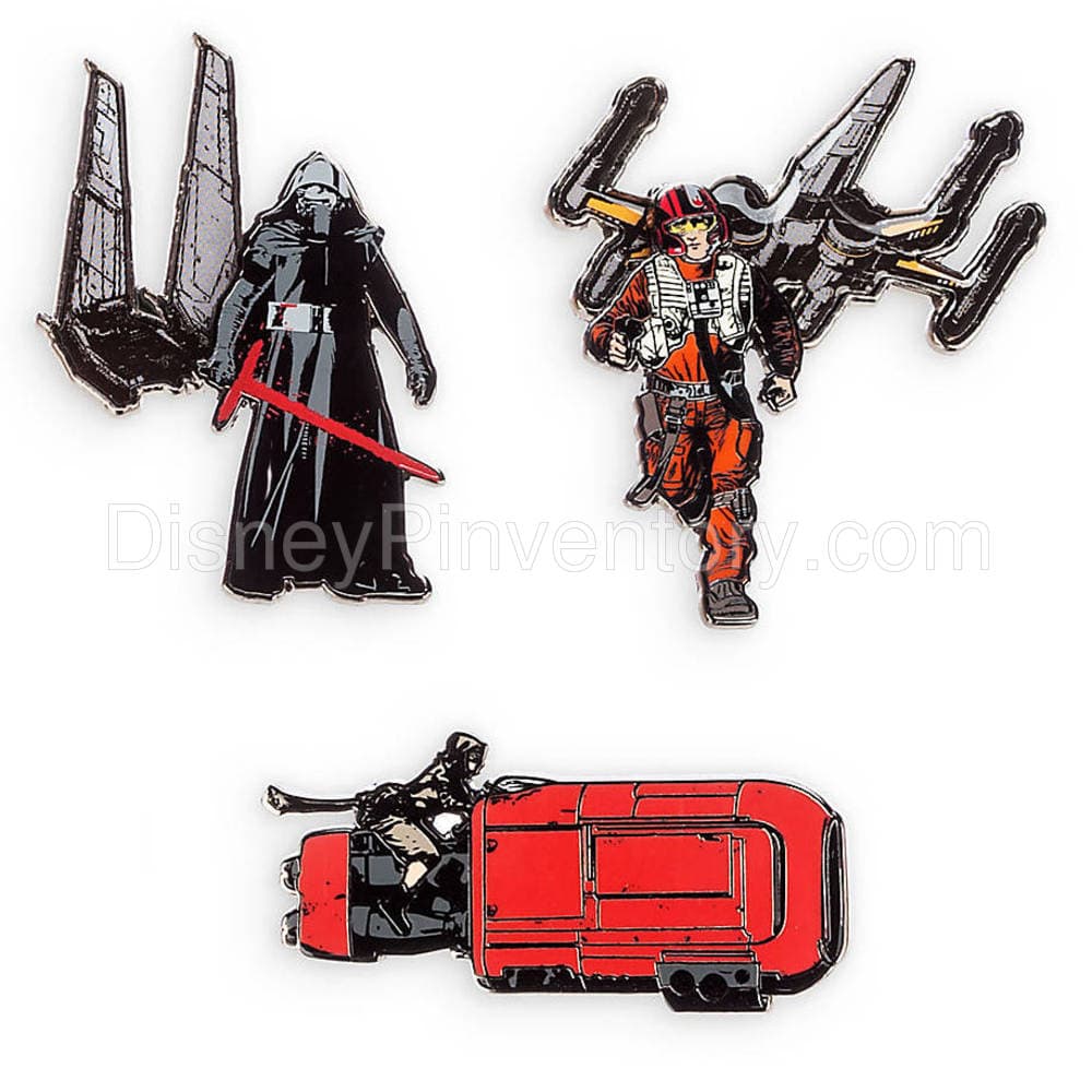 Star Wars: The Force Awakens Pin Set - Limited Edition - Pin 12120