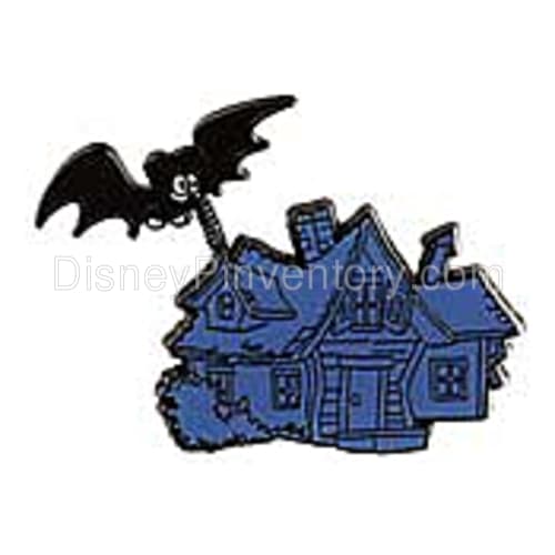 Trick or Treat Pin Set #1 - Spooky Haunted House - Pin 1235