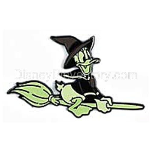Trick or Treat Pin Set #2 - Donald Flying on Beelzebub - Pin 1239