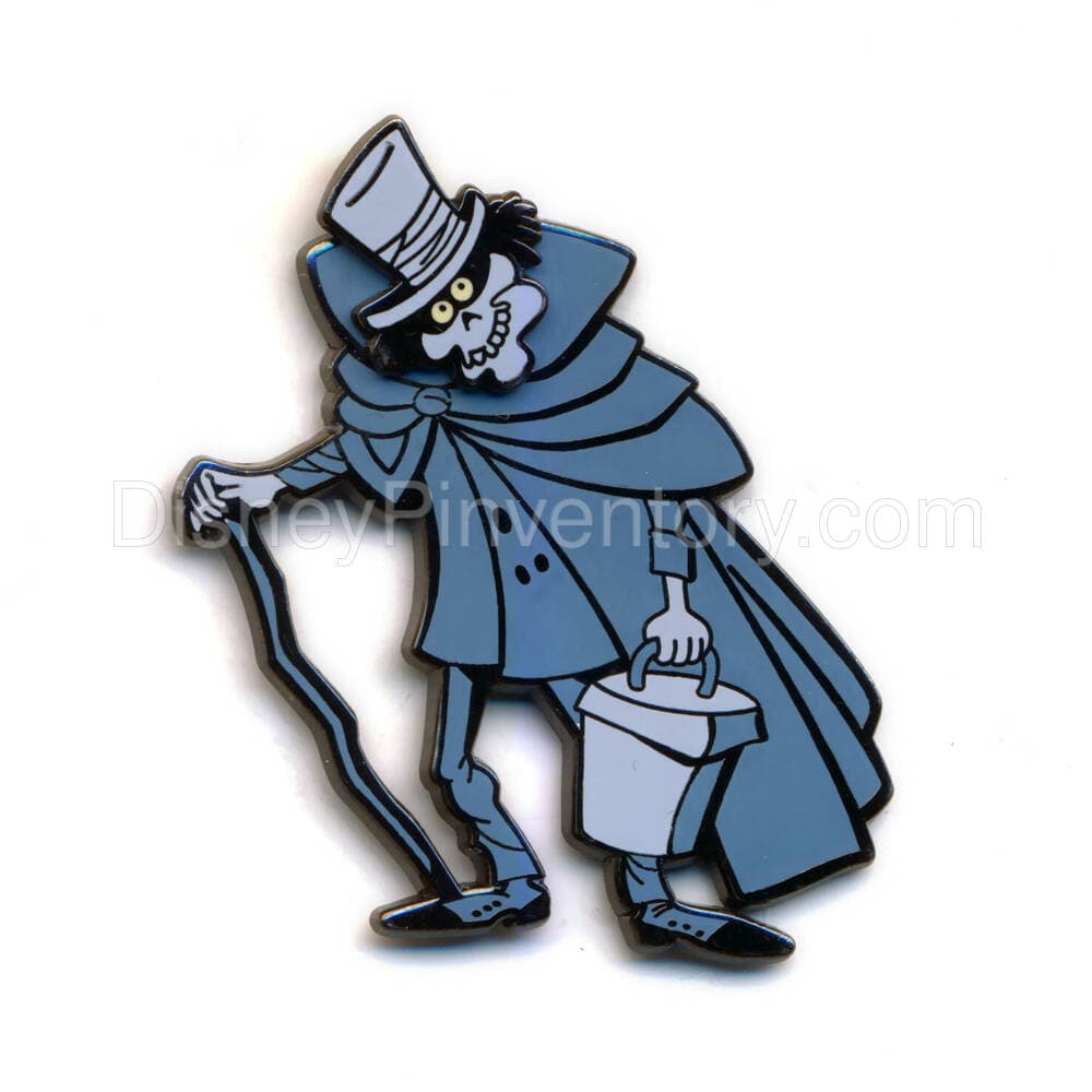 Trick or Treat Pin Set #3 - Hatbox Ghost Pin - Pin 1256