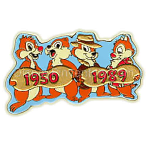 Journey Through Time Pin Event - Chip & Dale 1950-1989 - RSP #22 - Pin 1263
