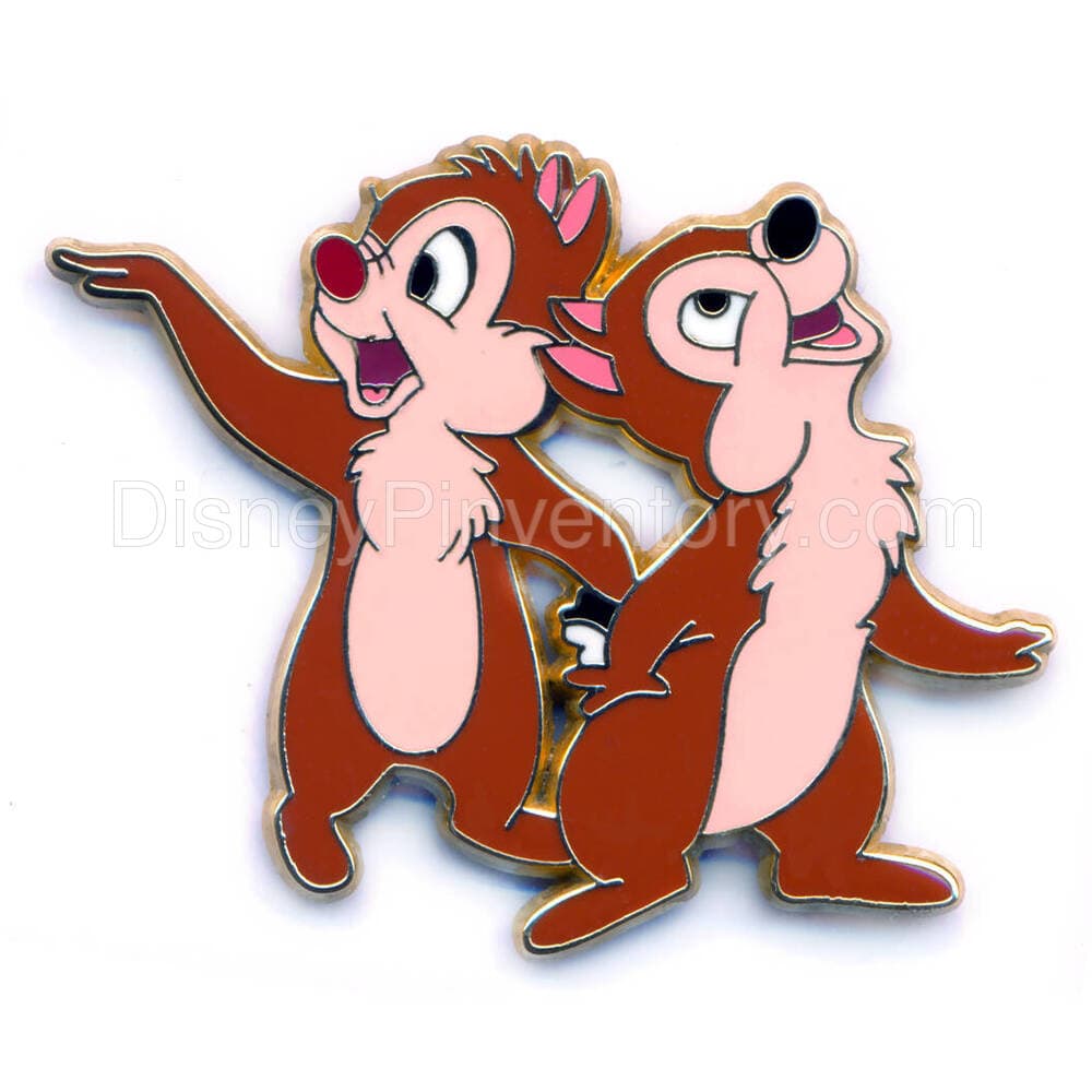 Journey Through Time Pin Event - Present Map Chip & Dale Pin - Pin 1268