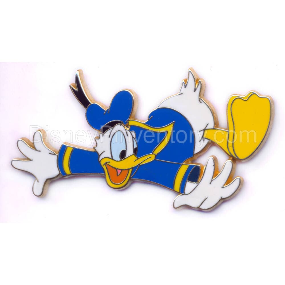 Journey Through Time Pin Event - Present Map Donald Duck Pin - Pin 1269