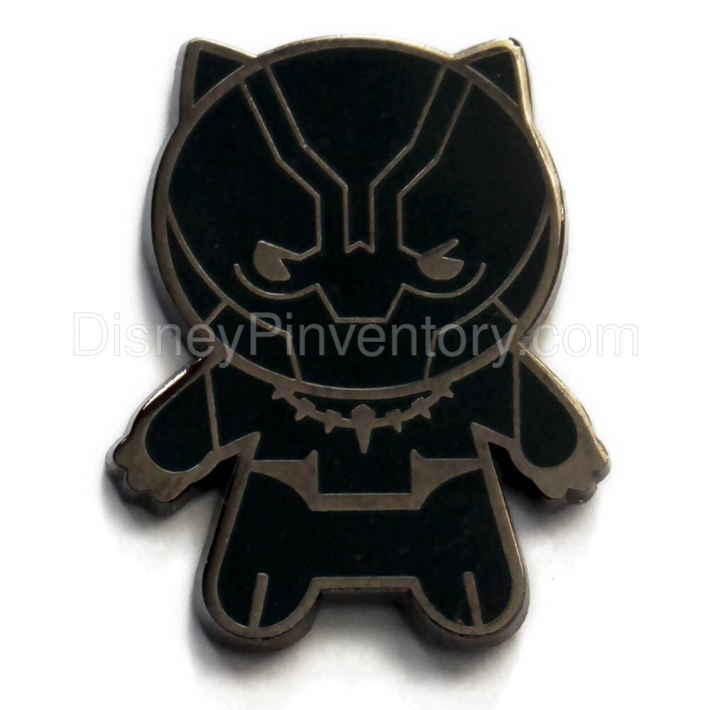 Marvel Series 2 Kawaii Art Collection - Black Panther Pin - Pin 12690