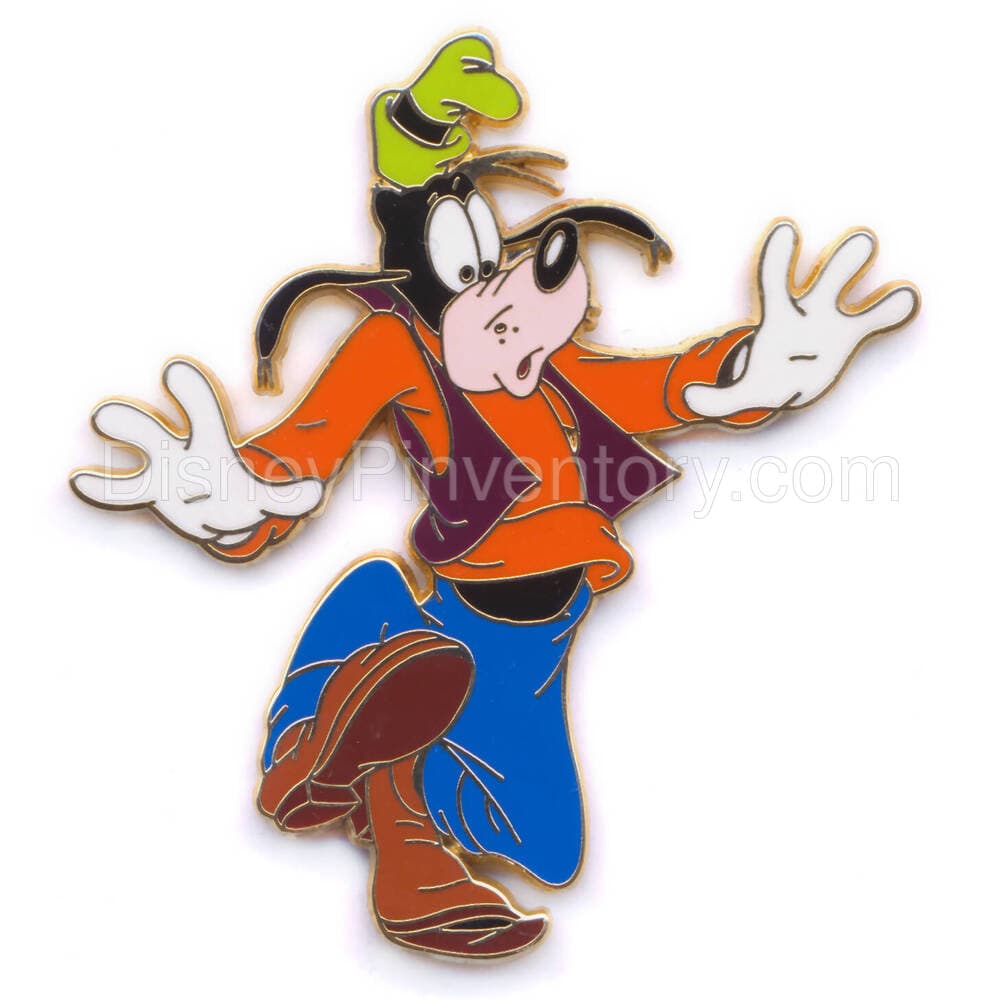 Journey Through Time Pin Event - Present Map Goofy Pin - Pin 1270