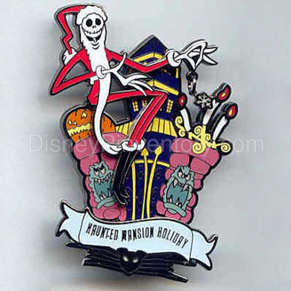 Haunted Mansion Holiday - 13 Treats in 5 Frightful Weeks - Front Gates - Jack Skellington - Pin 1298