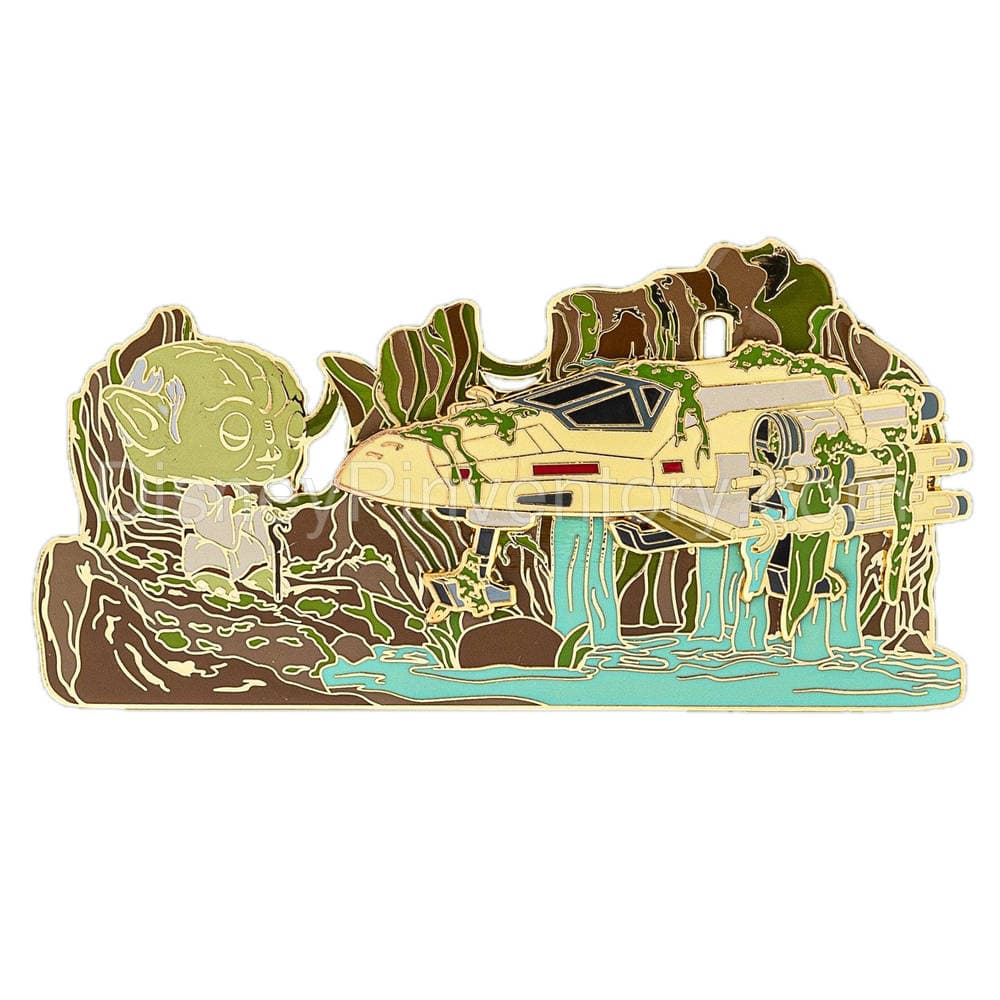 Star Wars Yoda Force Collector Box Sliding Enamel Funko Pop! Pin - Pin 13019