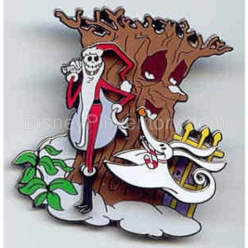 Haunted Mansion Holiday - 13 Treats in 5 Frightful Weeks Graveyard - Jack Skellington & Zero - Pin 1302