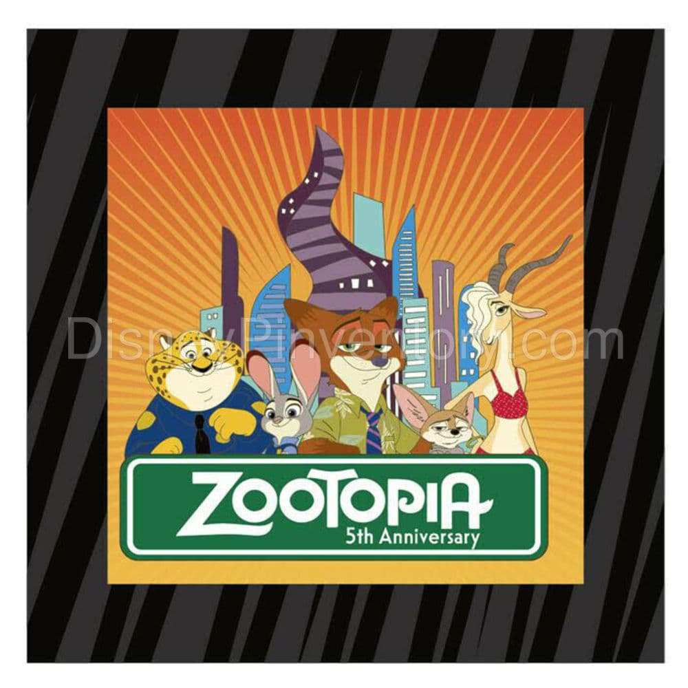 Zootopia 5th Anniversary Jumbo - Pin 13040