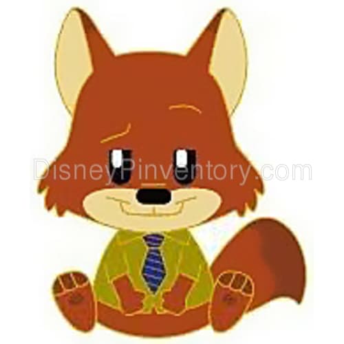 Zootopia Adorbs! Mystery Pin Collection - Nick Wilde Pin - Pin 13044