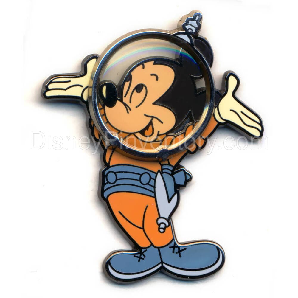 Trick or Treat Pin Set #5 - Mickey Mouse as an Astronaut - Pin 1309