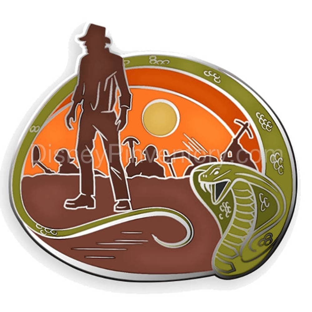 D23 Lucasfilm 50th Anniversary Pin Set - Raiders of the Lost Ark Pin - Pin 13289