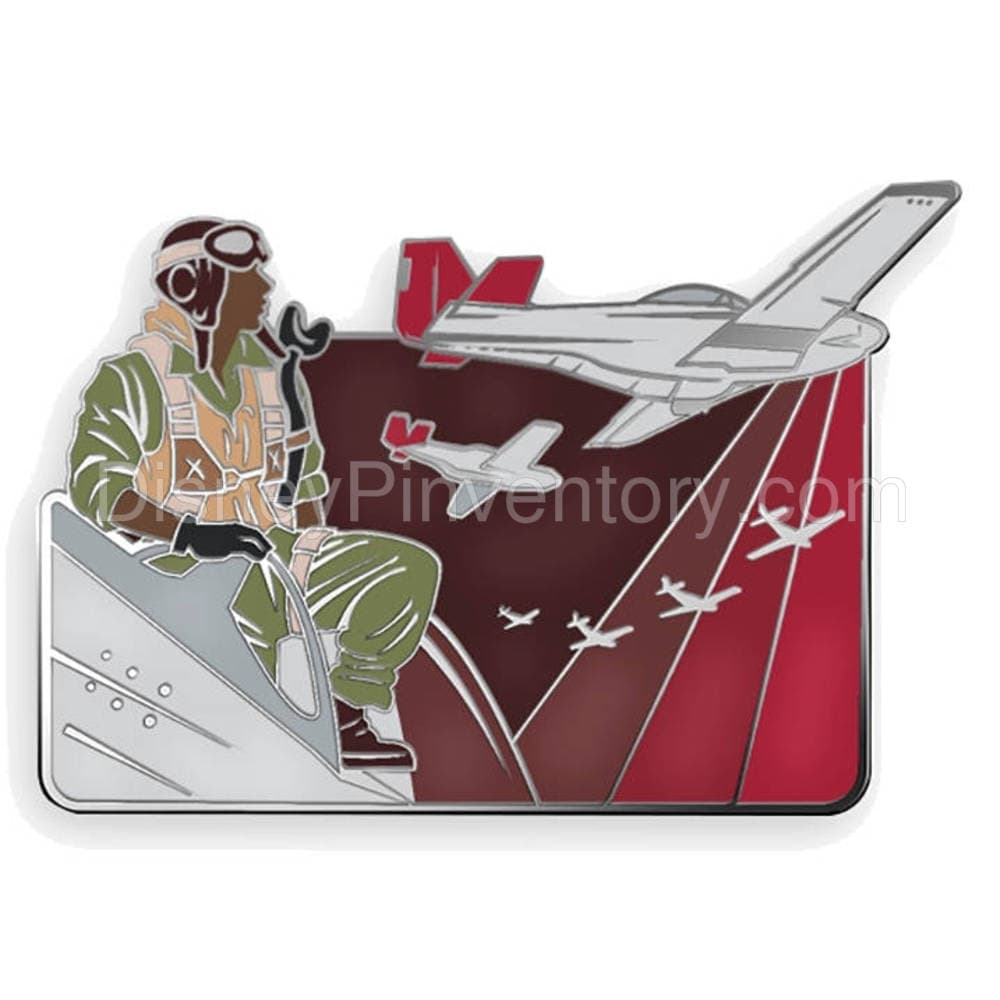 D23 Lucasfilm 50th Anniversary Pin Set - Red Tails Pin - Pin 13291