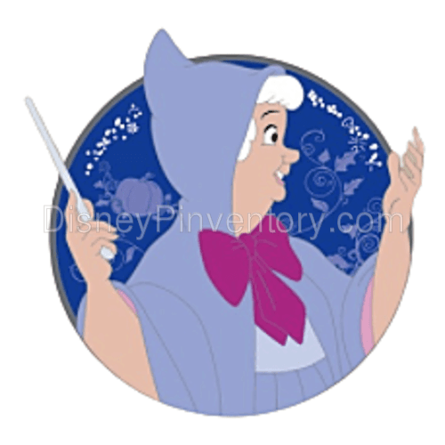 Fairy Godmother Profile Magic Makers Pin - Pin 13377
